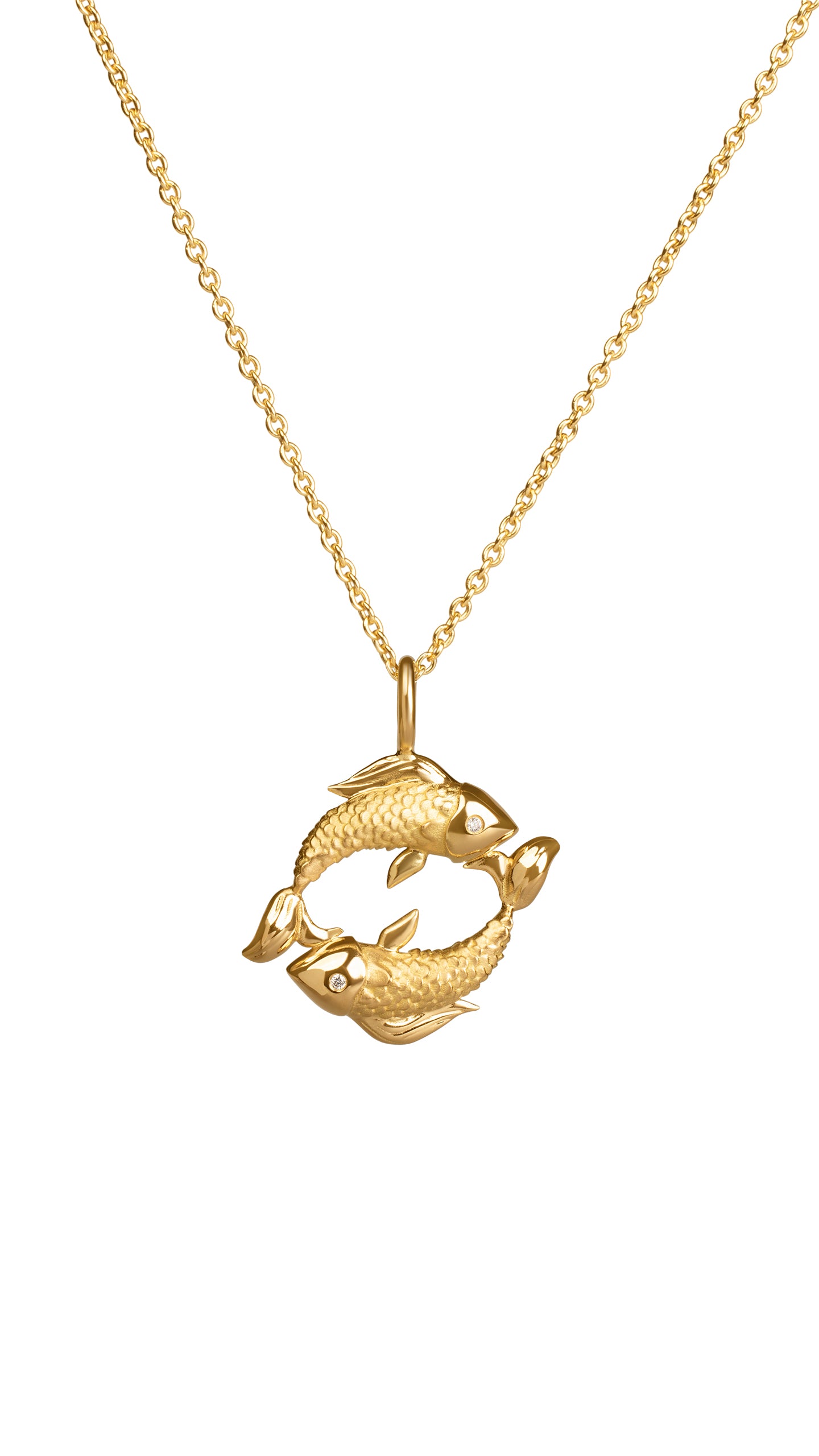 18K Pisces Necklace