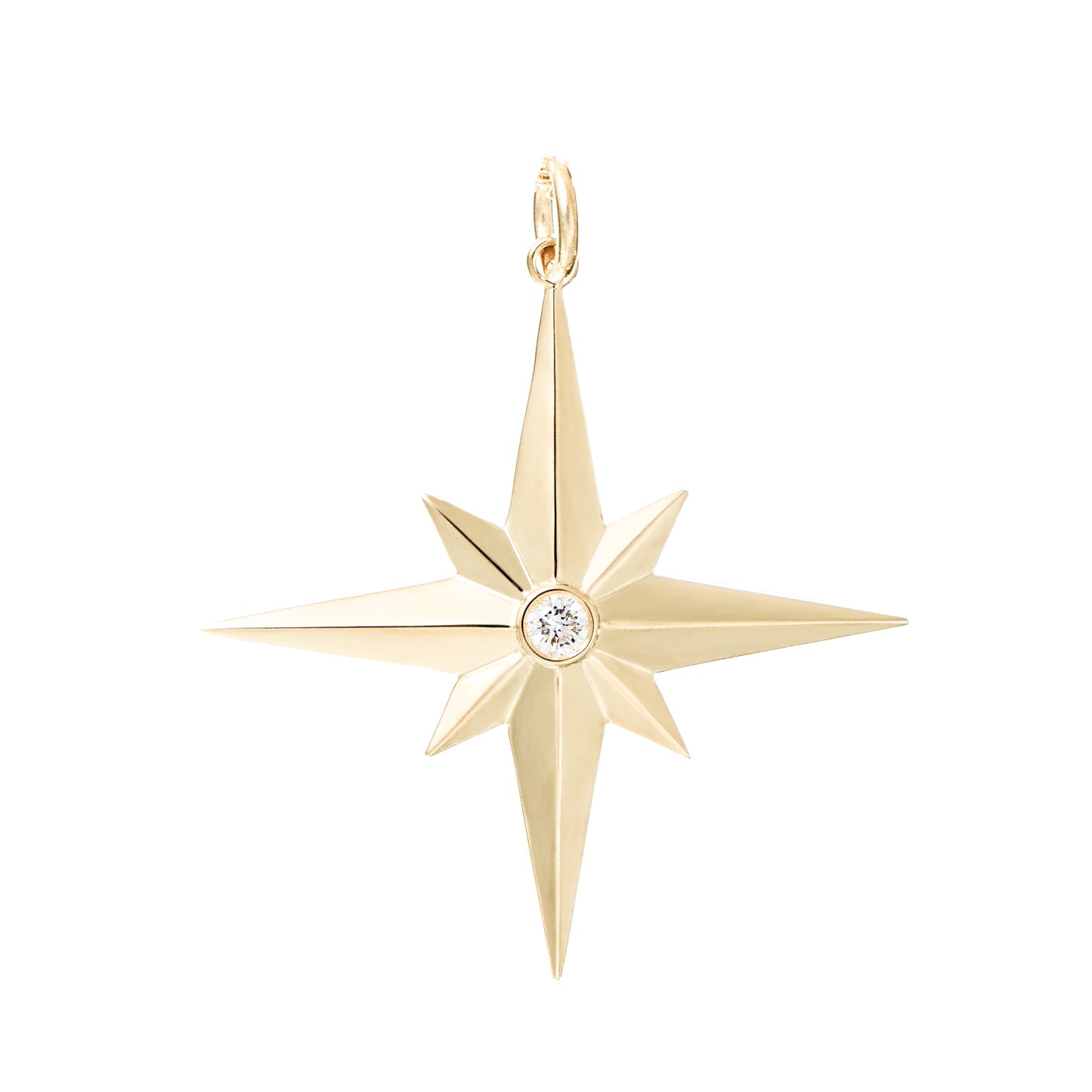 Starlight Diamond Star Pendant Large