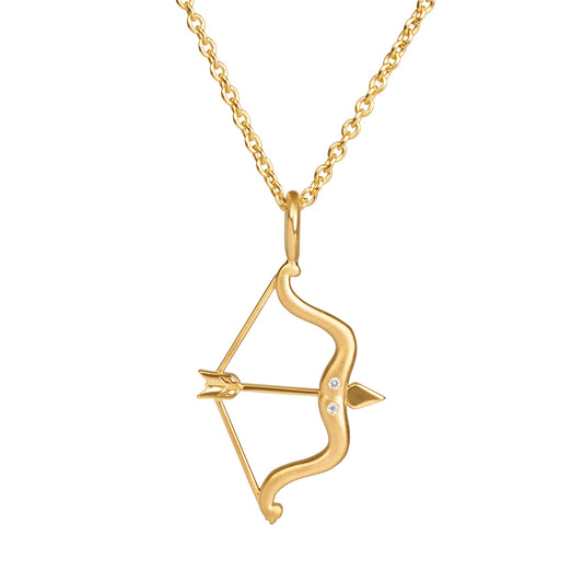18K Sagittarius Necklace