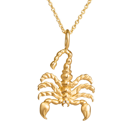 18K Scorpio Necklace