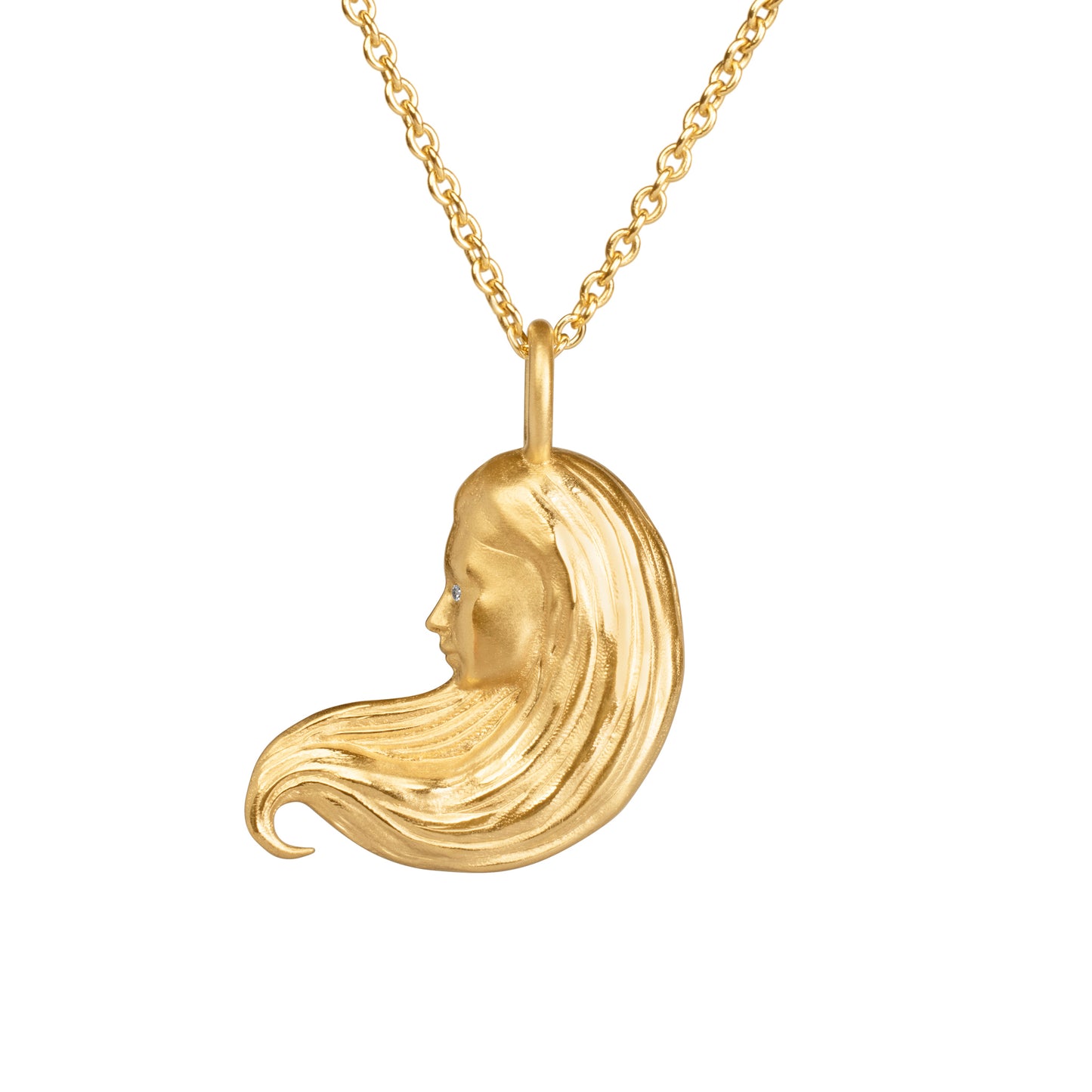 18K Virgo Necklace