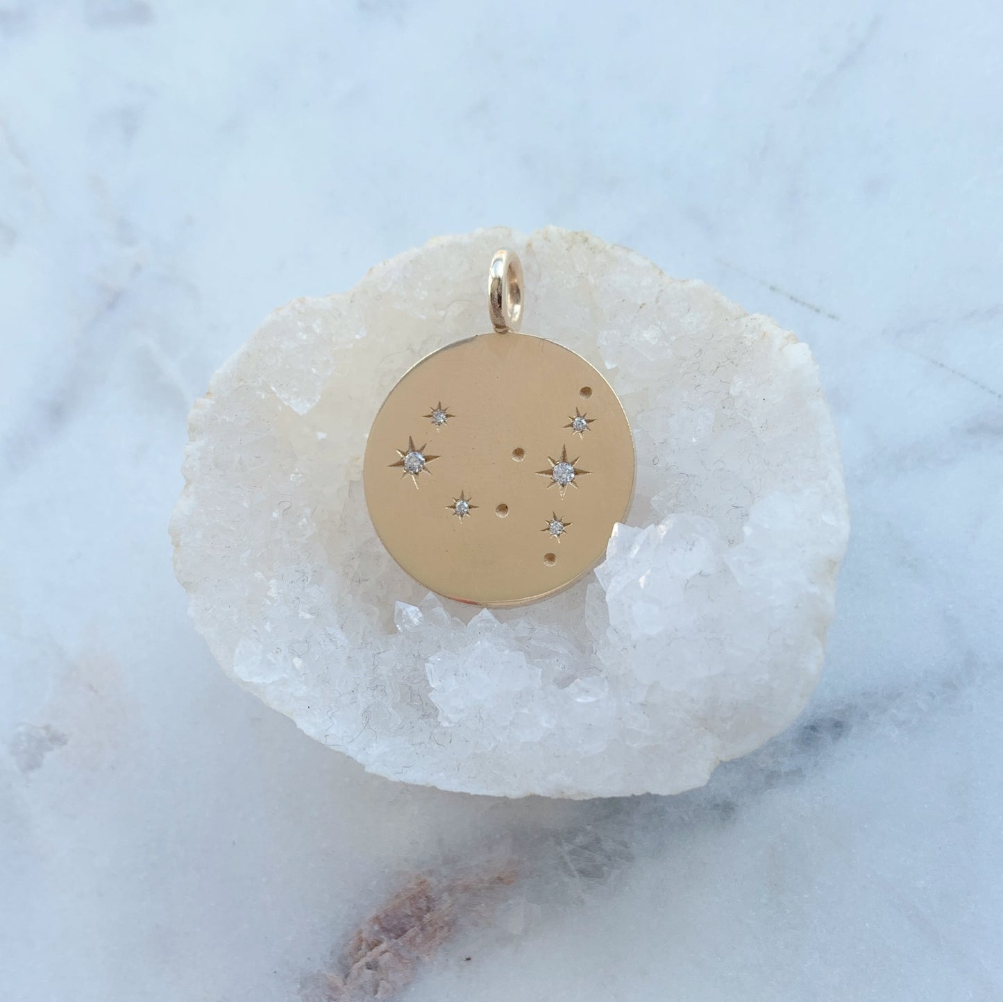 Save the Date Constellation Pendant