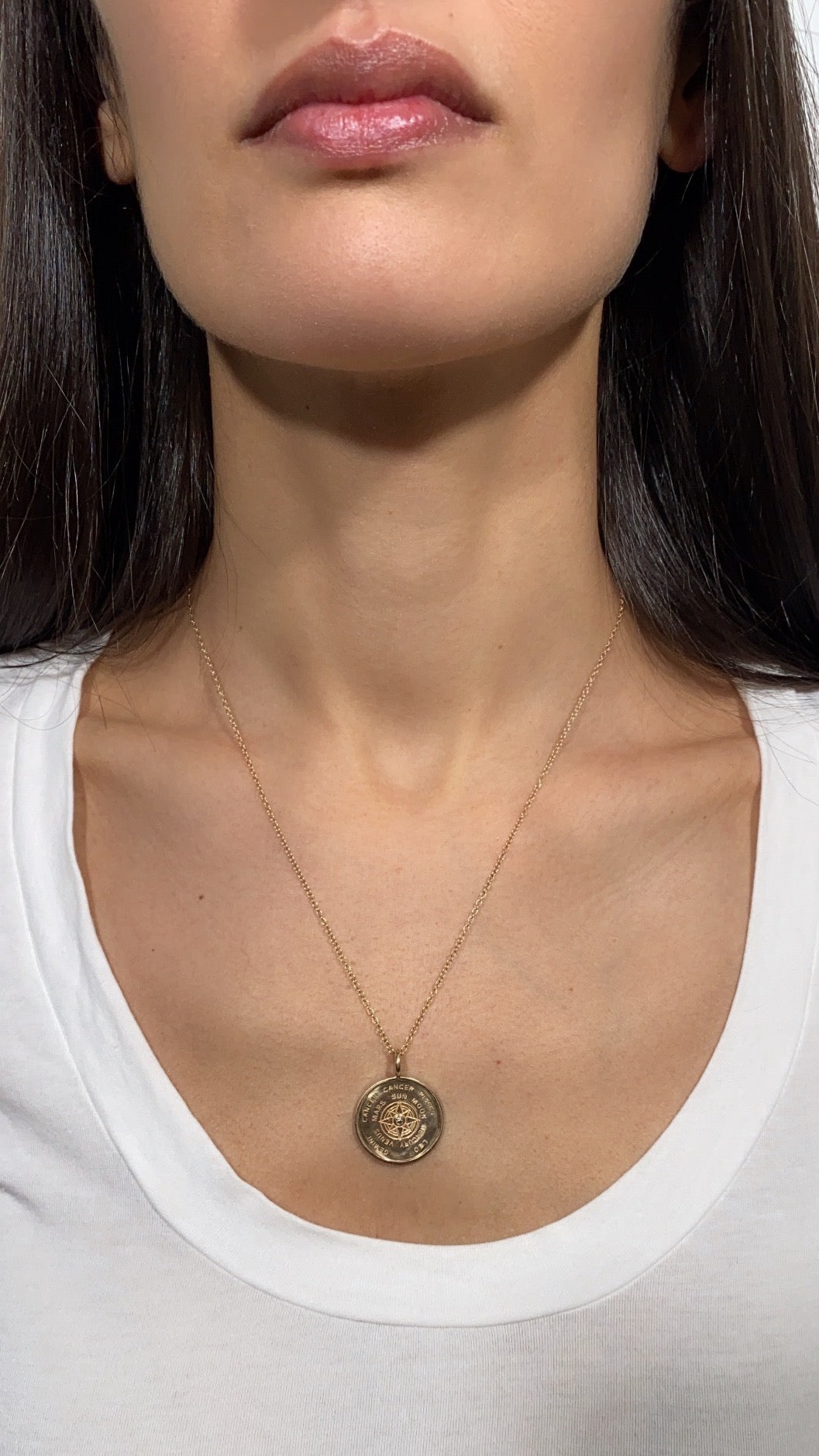 Birth Chart Pendant/ Coordinates