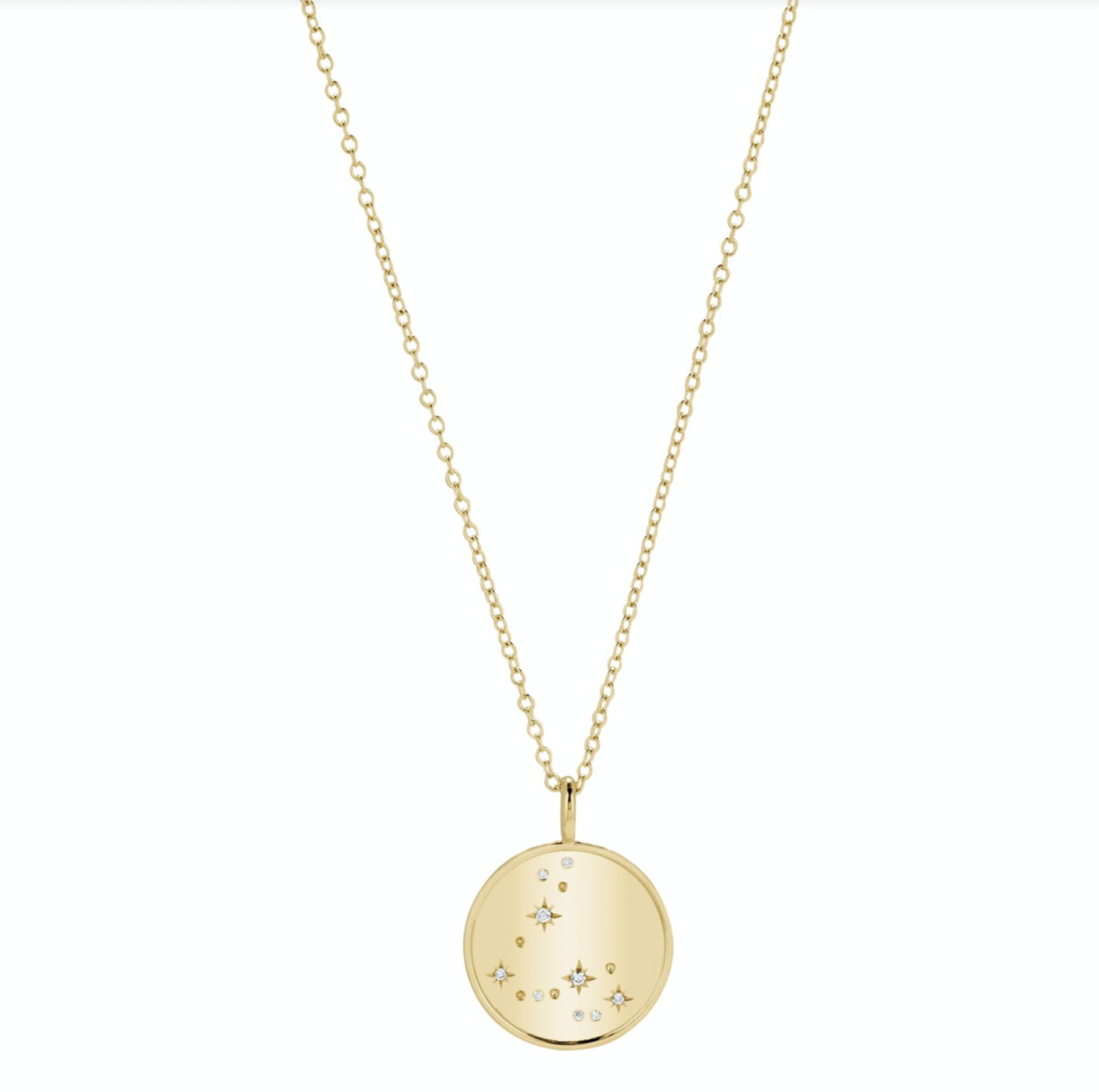 Double Sided Constellation Pisces Necklace