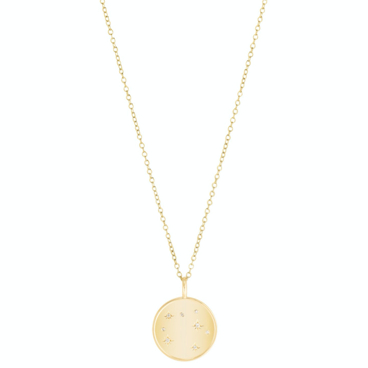 Double Sided Constellation Sagittarius Necklace