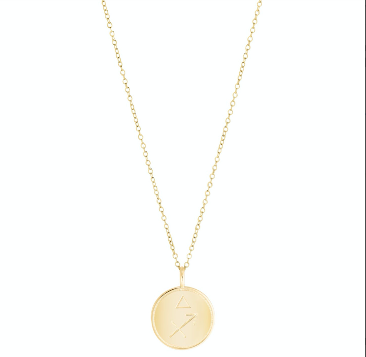 Double Sided Constellation Sagittarius Necklace