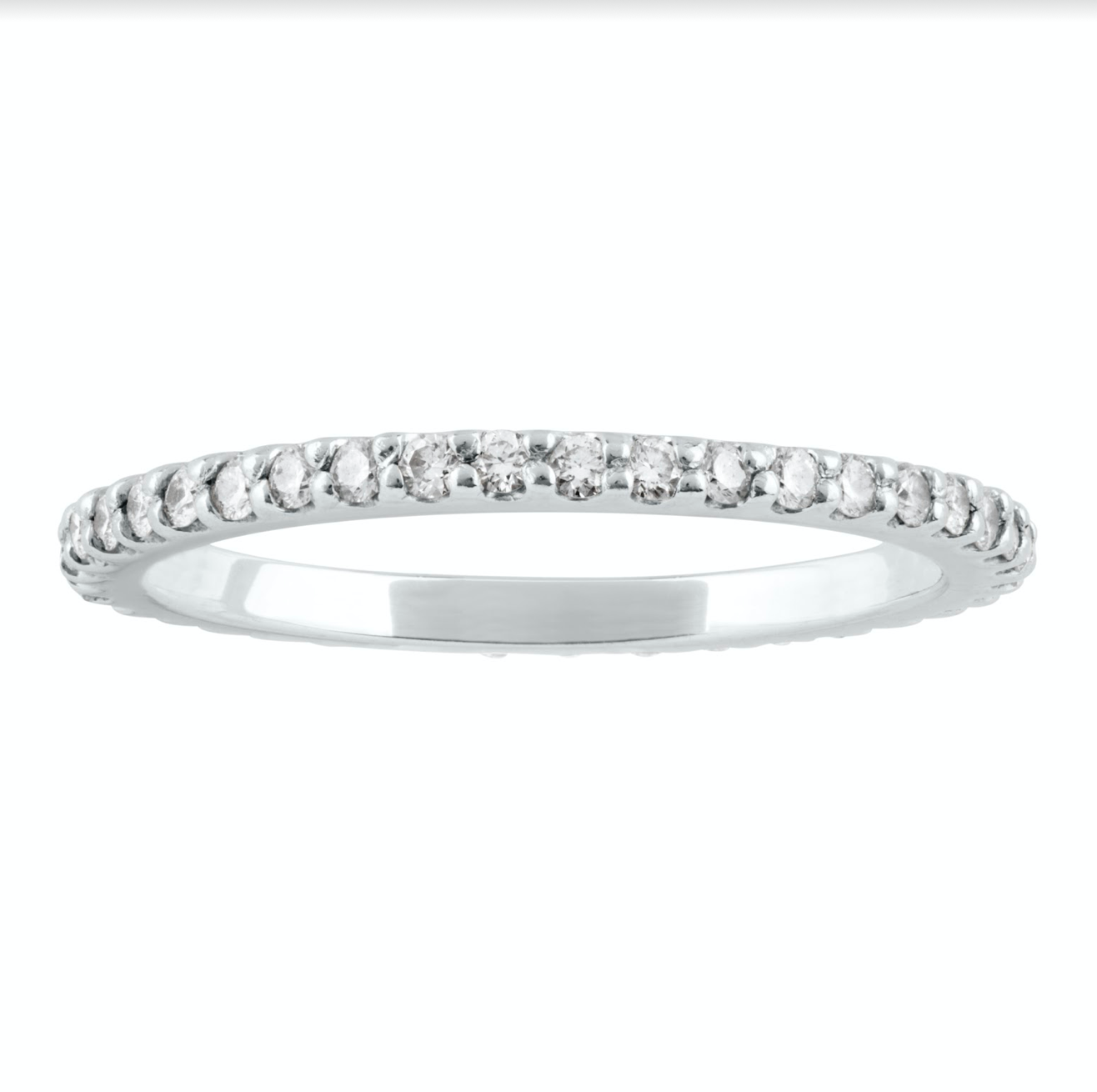 Pave Diamond Stack Band