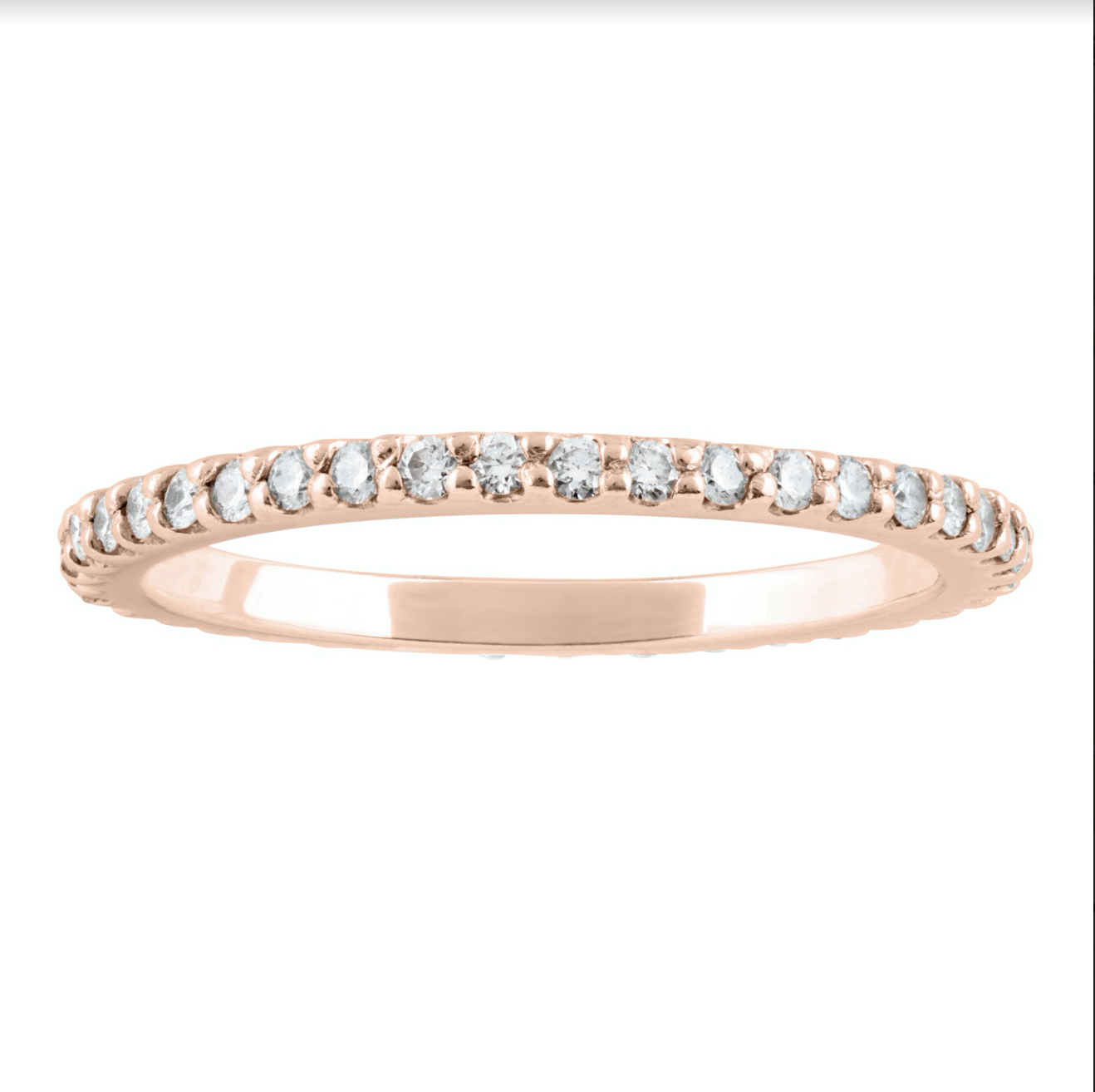 Pave Diamond Stack Band