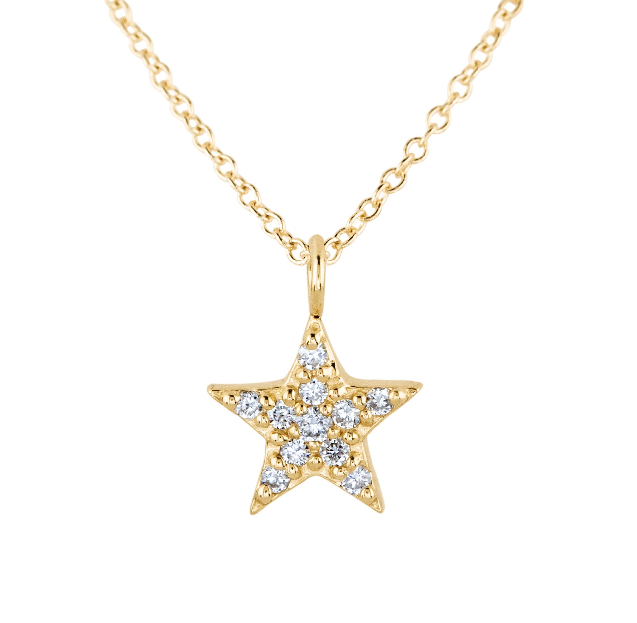 Diamond Star Necklace