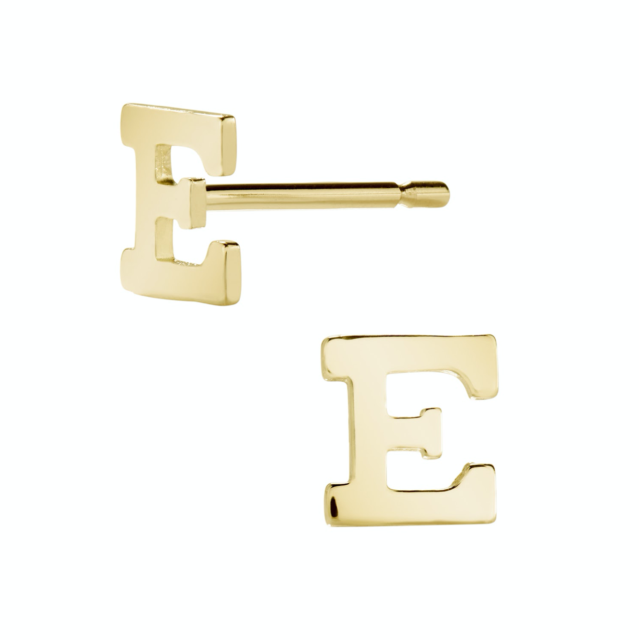 Initial Stud Earring (single)
