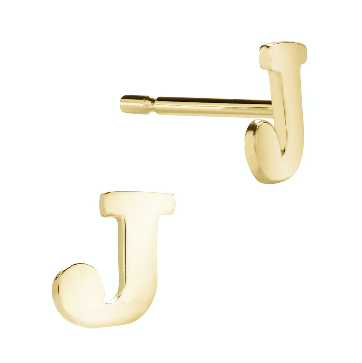 Initial Stud Earring (single)