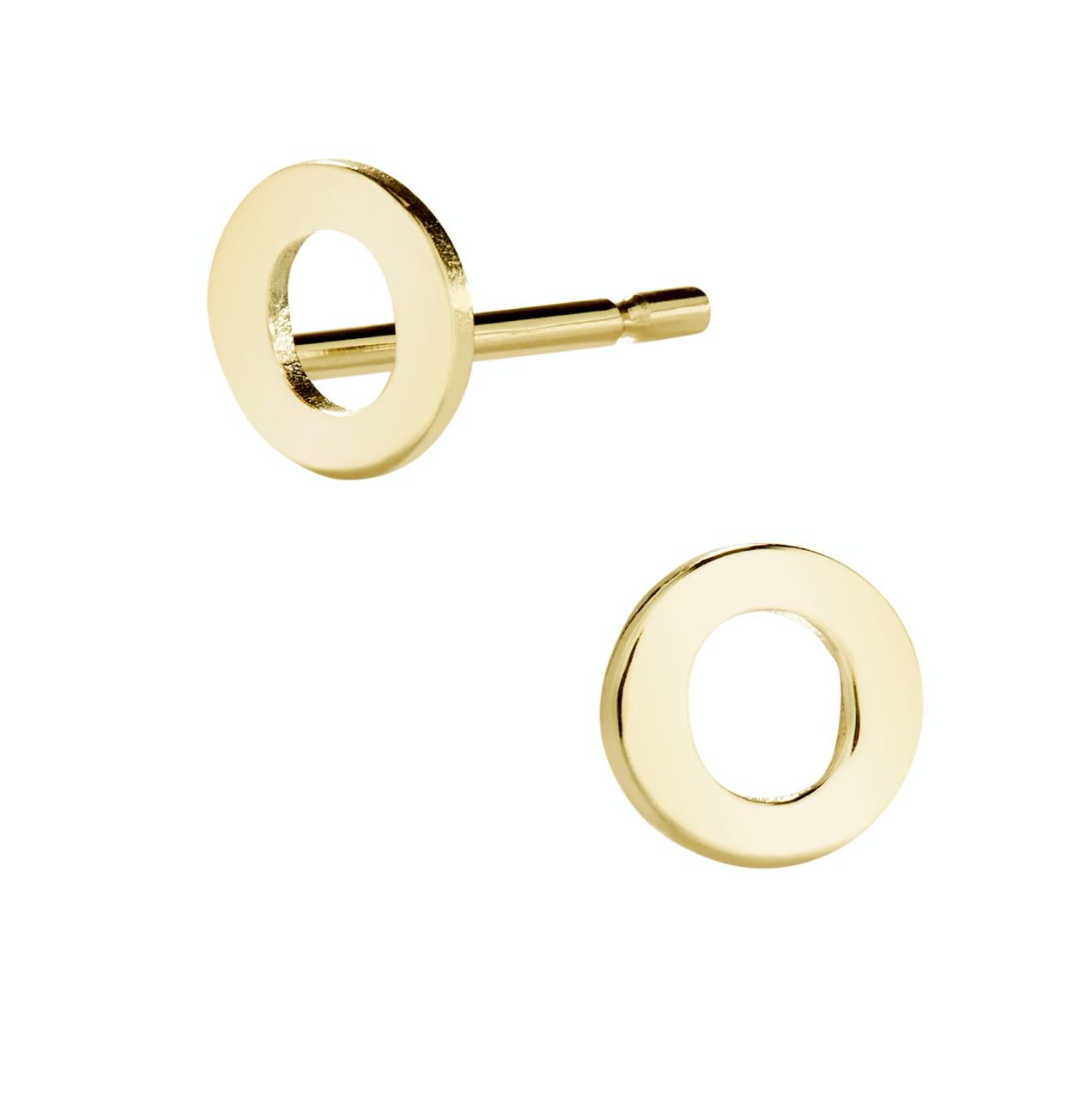 Initial Stud Earring (single)
