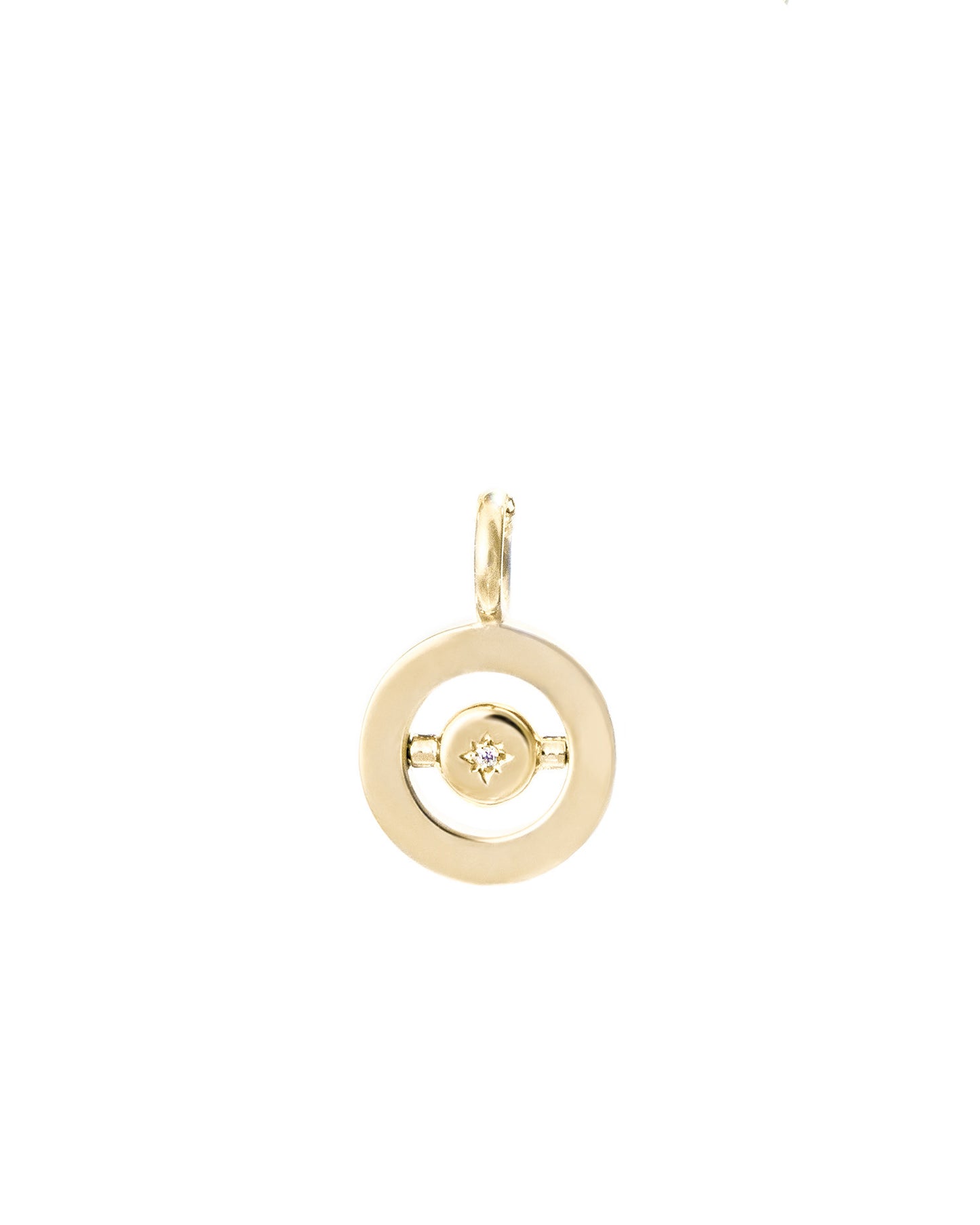 Celeste Rotating Diamond Star Pendant