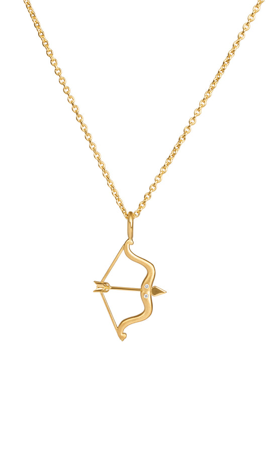 18K Sagittarius Necklace