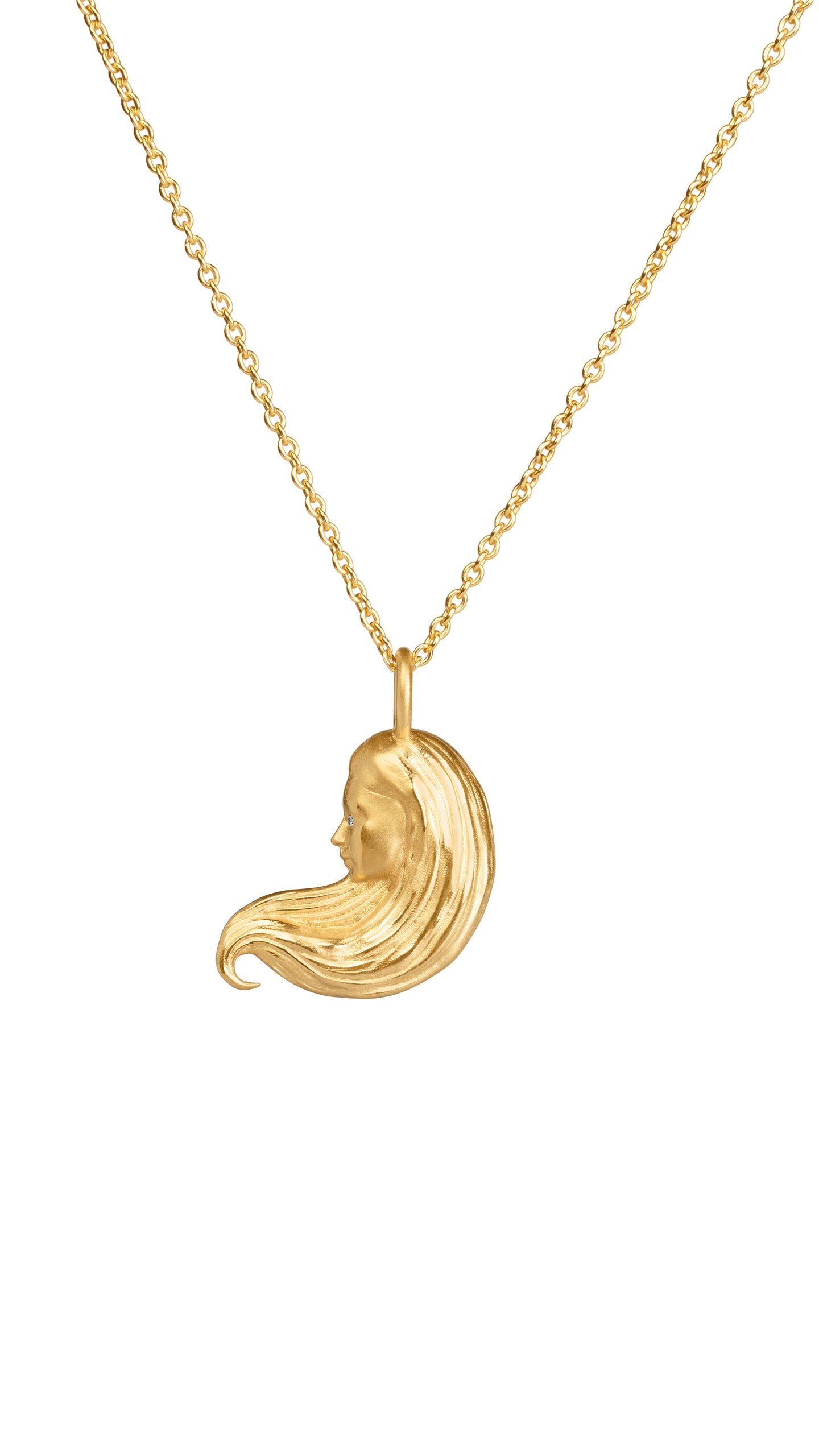 18K Virgo Necklace