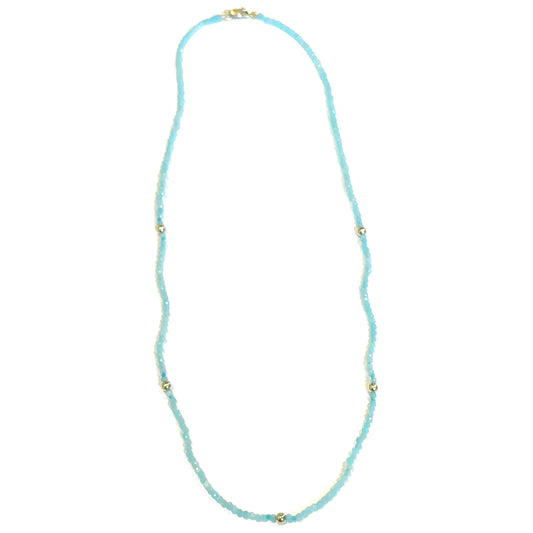 Gemstone Bead Necklace Amazonite