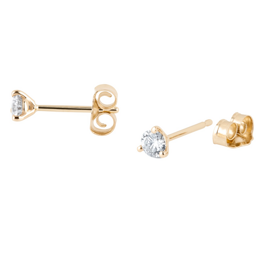 Diamond Polka Dot Earring