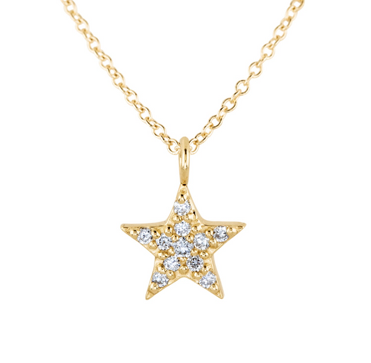 Diamond Star Necklace