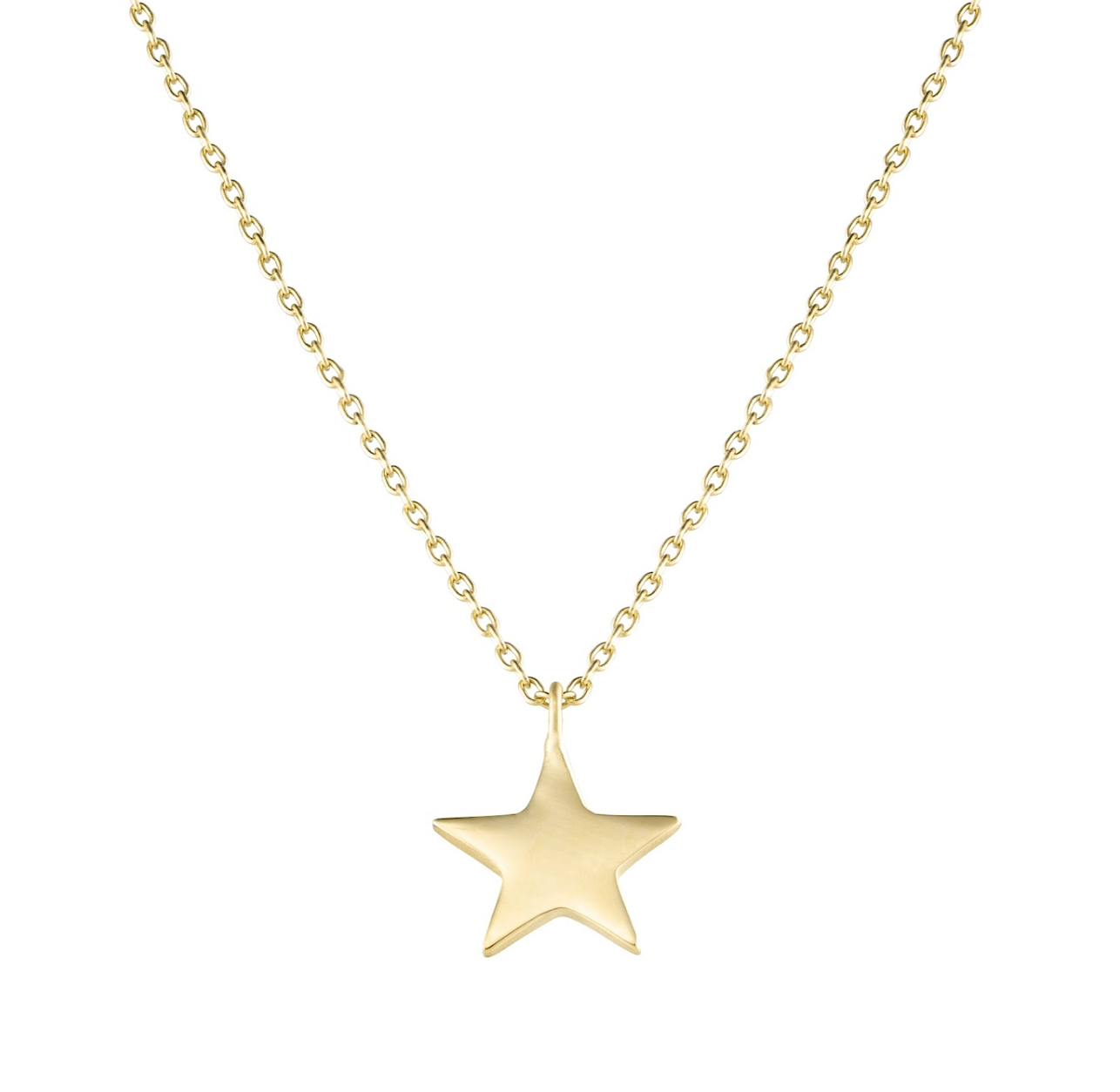 For everyday wear. Can be worn alone or used to layer.  14K yellow gold  double-sided/matte and shiny 14"-16" chain necklace with lobster clasp included 