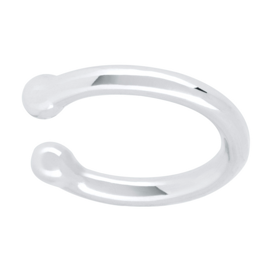14K White Gold Ear Cuff